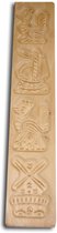 Speculaasplank blank 4fig.38x8cm