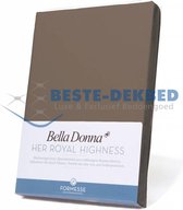 Bella Donna Hoeslaken  Jersey - 200x220/240 - truffel