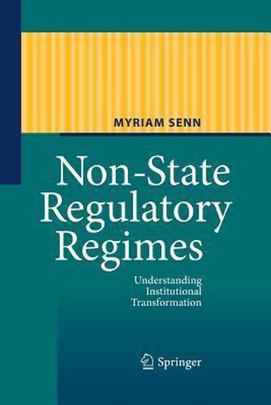Non-state Regulatory Regimes - cover