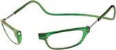 Clic leesbril  groen +2.5