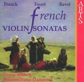 Franck, Faure, Ravel: French Violin Sonatas /Monch, Damerini