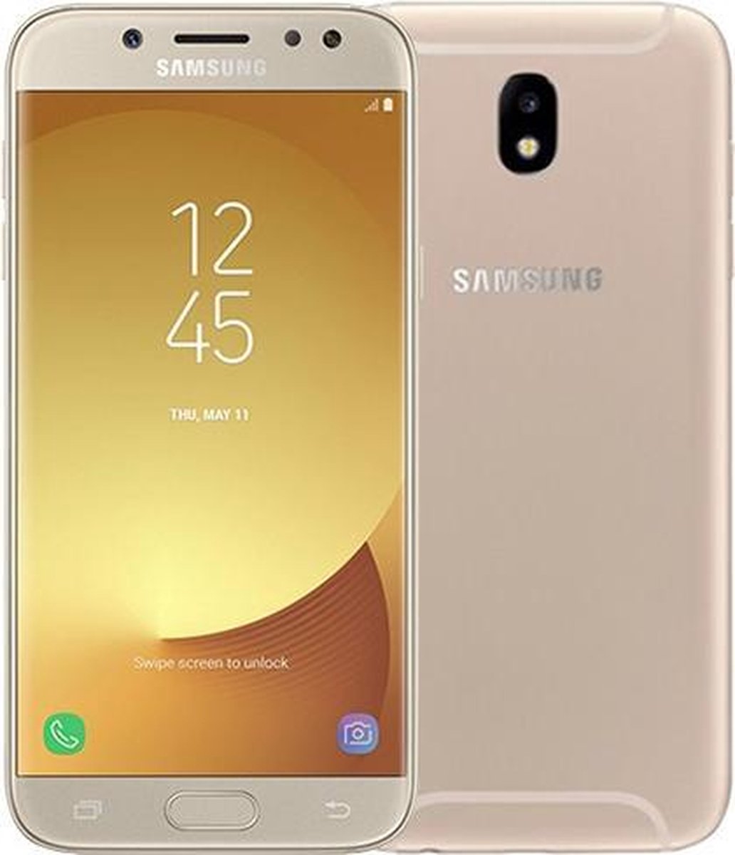Samsung Galaxy J5 2017 - 16GB - Goud + SD Kaart (32GB) + Transparant  Telefoonhoesje... | bol.com