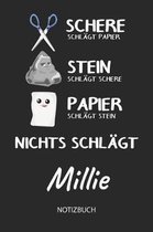 Nichts schl gt - Millie - Notizbuch