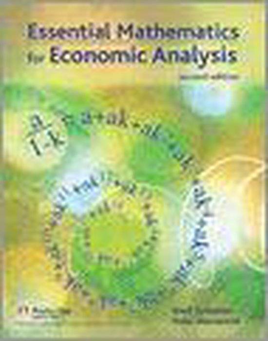 Essential Mathematics for Economic Analysis, Knut Sydsaeter 9780273681809 Boeken