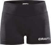 Craft Squad Hot Pants  Sportbroek - Maat 134  - Meisjes - zwart
