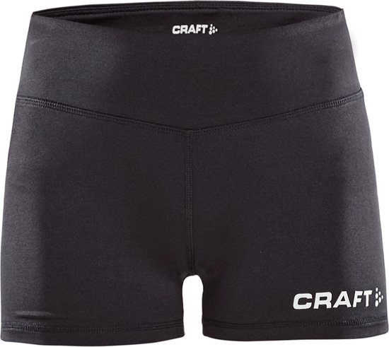 Craft Squad Hot Pants Sportbroek - Maat 134 - Meisjes - zwart | bol.com