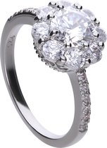 Diamonfire ring - zilver - zirkonia - bridal - maat 57