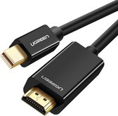 UGREEN - Mini DisplayPort naar HDMI kabel - 4K @ 60Hz - 3 meter