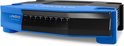 Linksys SE4008 Gigabit Ethernet (10/100/1000) Zwart, Blauw