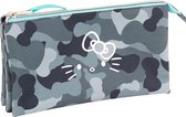 Hello Kitty Camouflage - etui  - 22 cm - multi