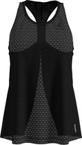 Odlo Bl Top Crew Neck Tank Millennium Linencool Dames Sporttop - Black Melange - Maat S