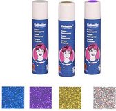 Glitter Hairspray purple 100 ml