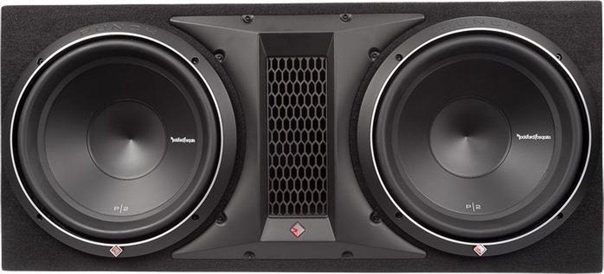 Rockford P2-2X12 Pre-loaded subwoofer 800W autosubwoofer
