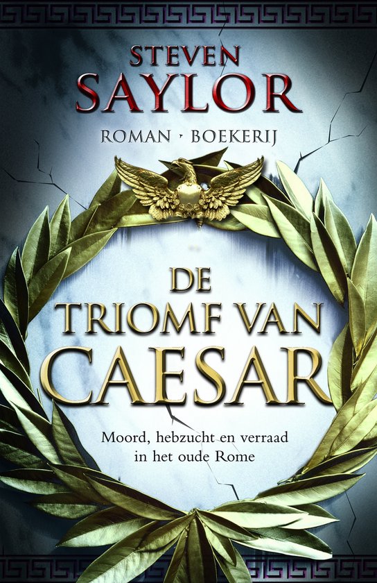 Cover van het boek 'De triomf van Caesar' van Steven Saylor
