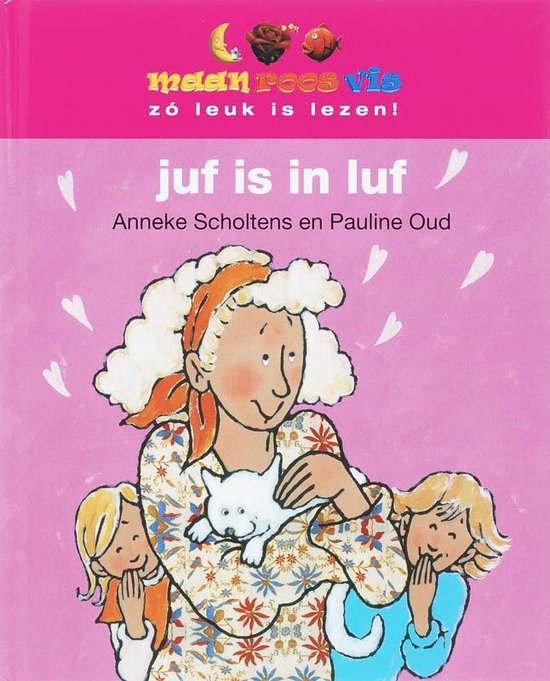 Cover van het boek 'Juf is in luf' van Anneke Scholtens