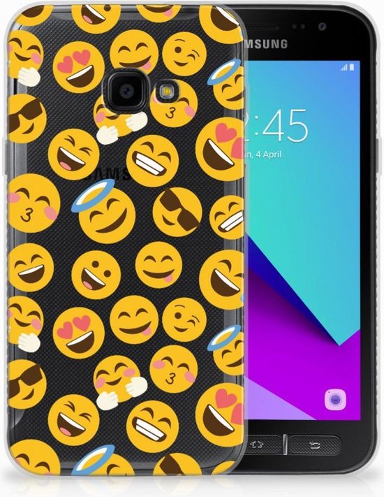 Samsung Galaxy Xcover 4 TPU Hoesje Design Emoji