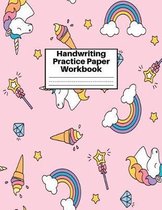 Handwriting Practice Paper Workbook