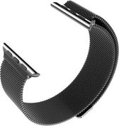 Merkloos Milanees bandje - Apple Watch Series 1/2/3 (38mm) - Zwart