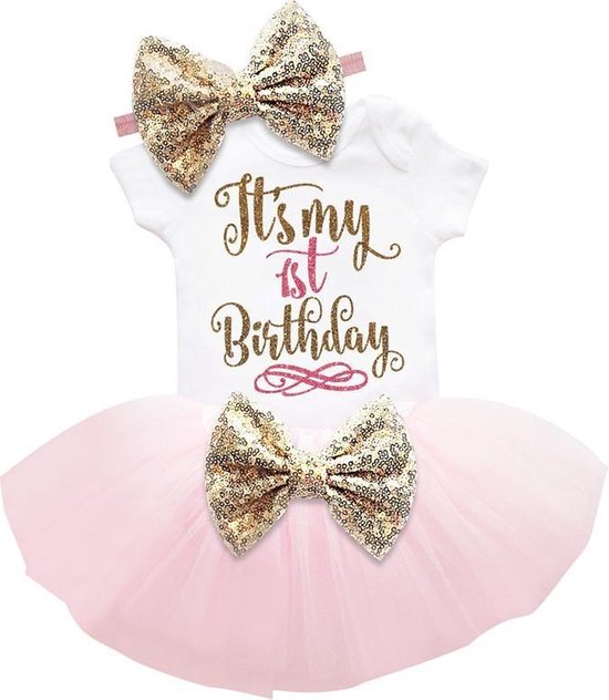 Optimisme Trappenhuis Arena Cakesmash outfit / first birthday outfit / eerste verjaardag / een jaar /  babykleding... | bol.com