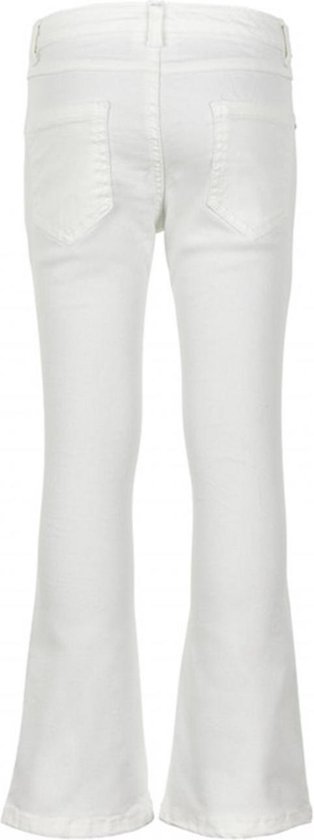 The New Meisjes Flared Jeans - Wit - Maat 146/152 | bol.com