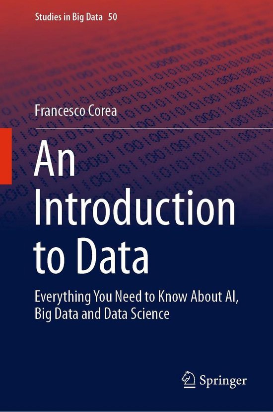 Studies in Big Data 50 - An Introduction to Data - cover