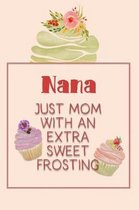 Nana Just Mom with an Extra Sweet Frosting