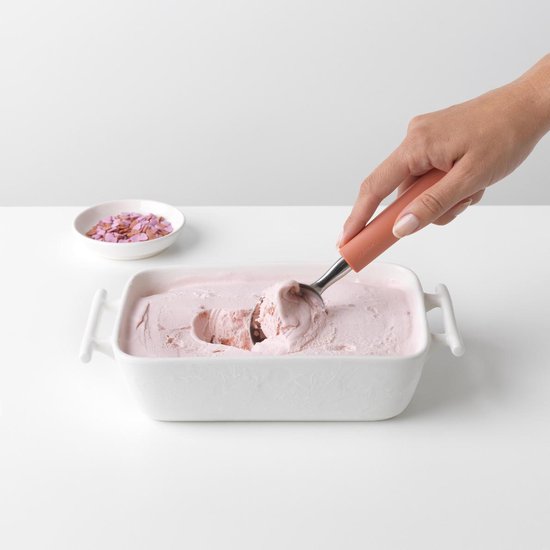 Brabantia Tasty+ portionneuse à glace  - Terracotta Pink
