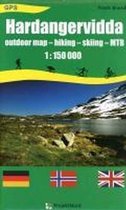 Hardangervidda 1 : 150 000