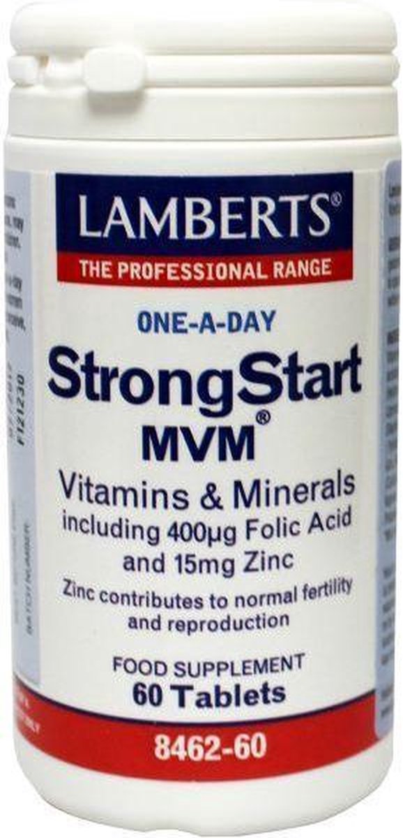 Lambert StrongStart MVM - 60 Tabletten - Voedingssupplement