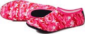 Erg comfortabele en flexibele Waterschoenen voor Dames en Heren Outdoor Strand Zwemmen Aqua Sokken Sneldrogende Blootsvoets Schoenen Surfen Yoga Zwembad  - Roze - maat  S 36-37