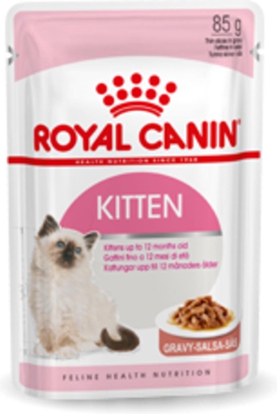Likken Naar behoren Tenen Royal Canin Kitten Instinctive - Katten natvoer - 12 x 85 g | bol.com