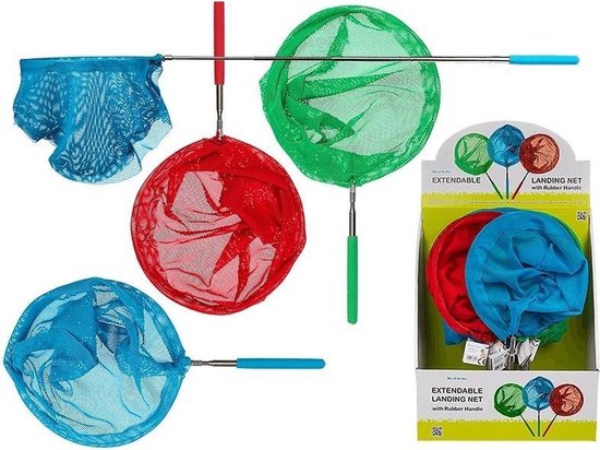 Rood schepnetje/vlindernetje uitschuifbaar van Esschert Design — afbeelding 3