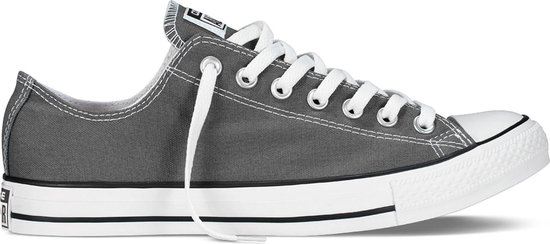 Converse Chuck Taylor All Star Sneakers Laag Unisex - Charcoal  - Maat 39