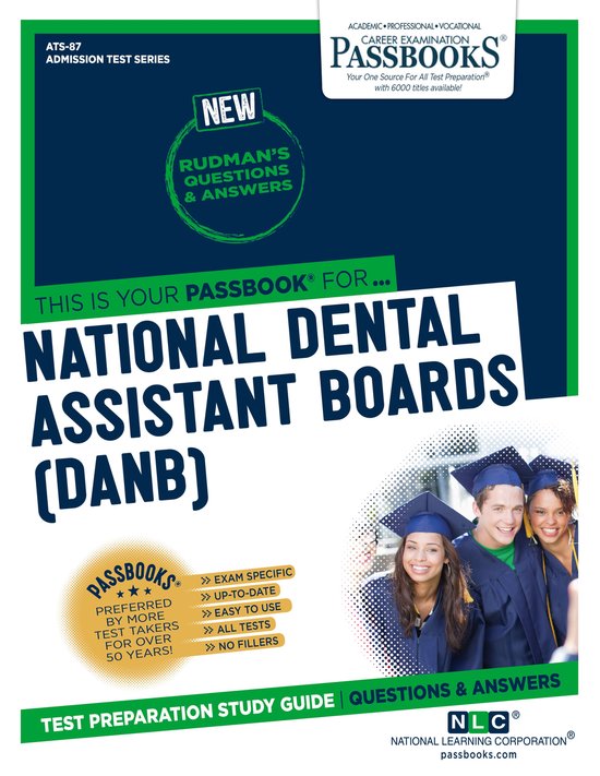 Admission Test Series NATIONAL DENTAL ASSISTANT BOARDS (DANB) (ebook), National... bol