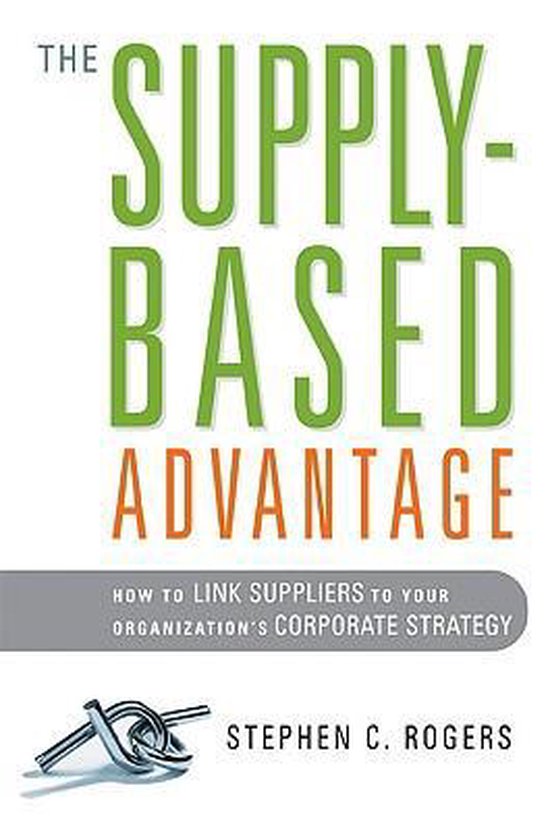The Supply-Based Advantage - cover