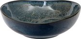 Cobalt Blue Oval Bowl 16.9x16.5x6cm