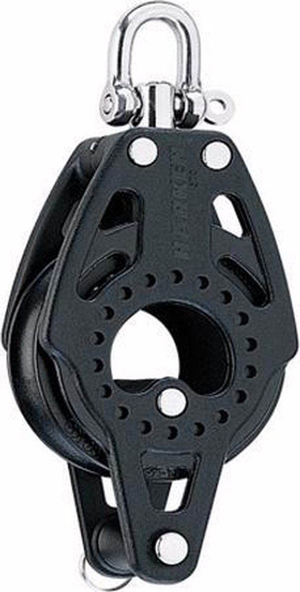 Harken Carbo 1-schijfs+hondsvot 57mm