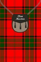 Clan Maxton Tartan Journal/Notebook