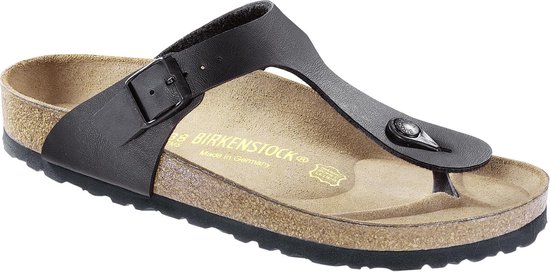 Birkenstock Gizeh Dames Slippers Regular fit - Black - Maat 39 | bol.com