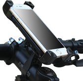 DrPhone FH2 Universeel Fietshouder voor Fietsstuur - Geschikt voor alle smartphones - Zwart