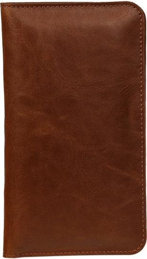 Portefeuille Marron Pull-up Medium Pu pour Samsung Galaxy Premier