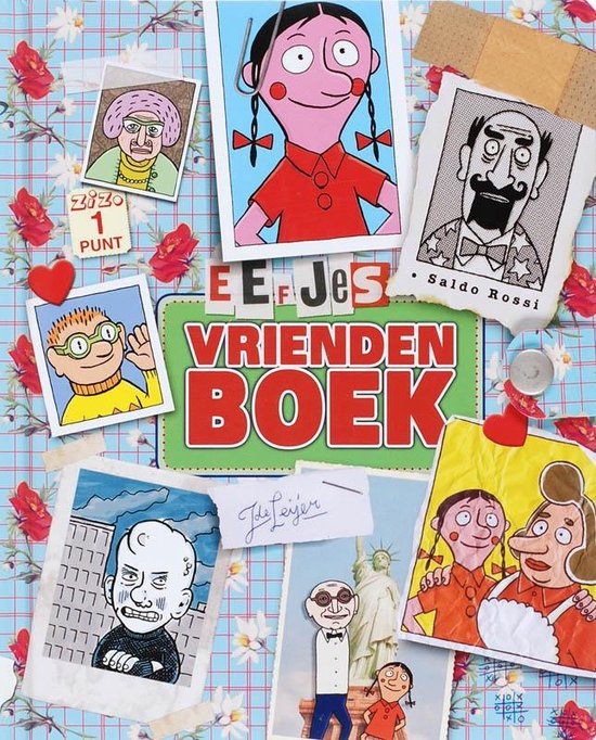 Cover van het boek 'Eefjes vriendenboek' van Jeroen de Leijer