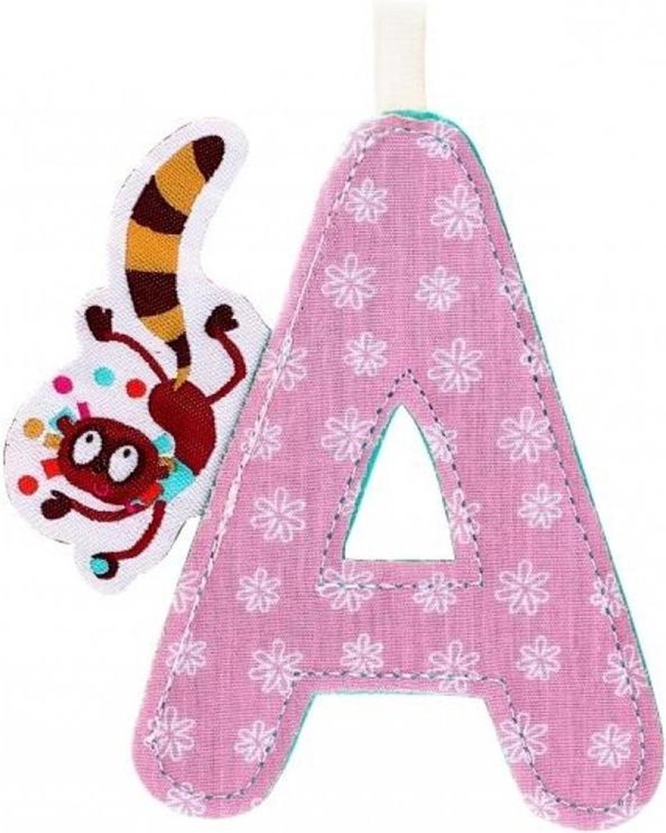Letter A Stof