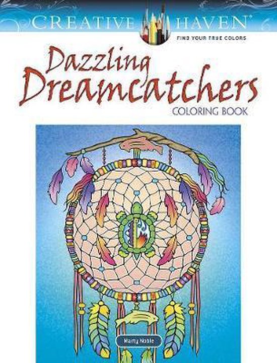 Creative Haven Dazzling Dreamcatchers Coloring Book - cover