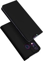 Luxe zwart agenda wallet hoesje Telefoonhoesje geschikt voor Samsung Galaxy A40