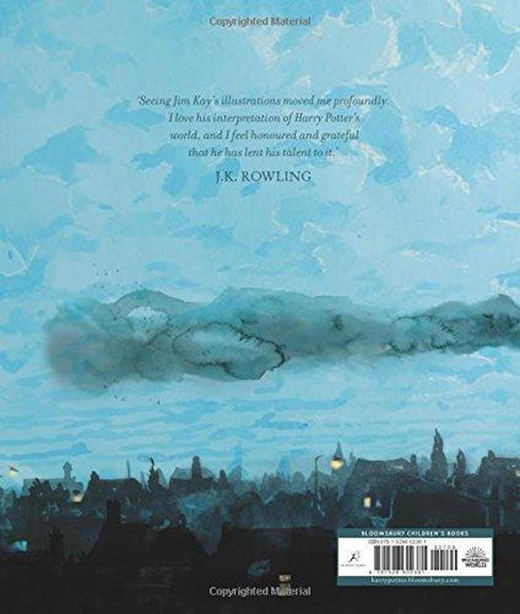 Harry Potter and the Philosopher's Stone - back cover