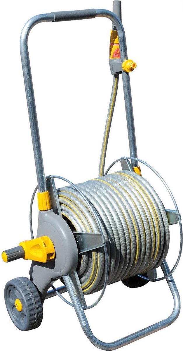 Bol.com Hozelock Ultra Metal Cart - Metalen Slangenwagen - met 30 m slang aanbieding