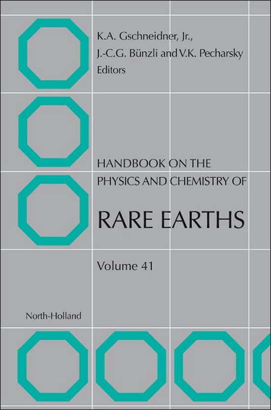 Handbook on the Physics and Chemistry of Rare Earths - cover