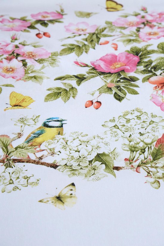 Marjolein Bastin Rozentuin dekbedovertrek - Lits-Jumeaux XL - 260x200/220 - Multi van Merkloos — afbeelding 2