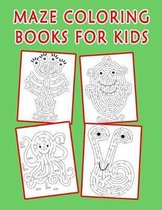 Maze Coloring Books for Kids